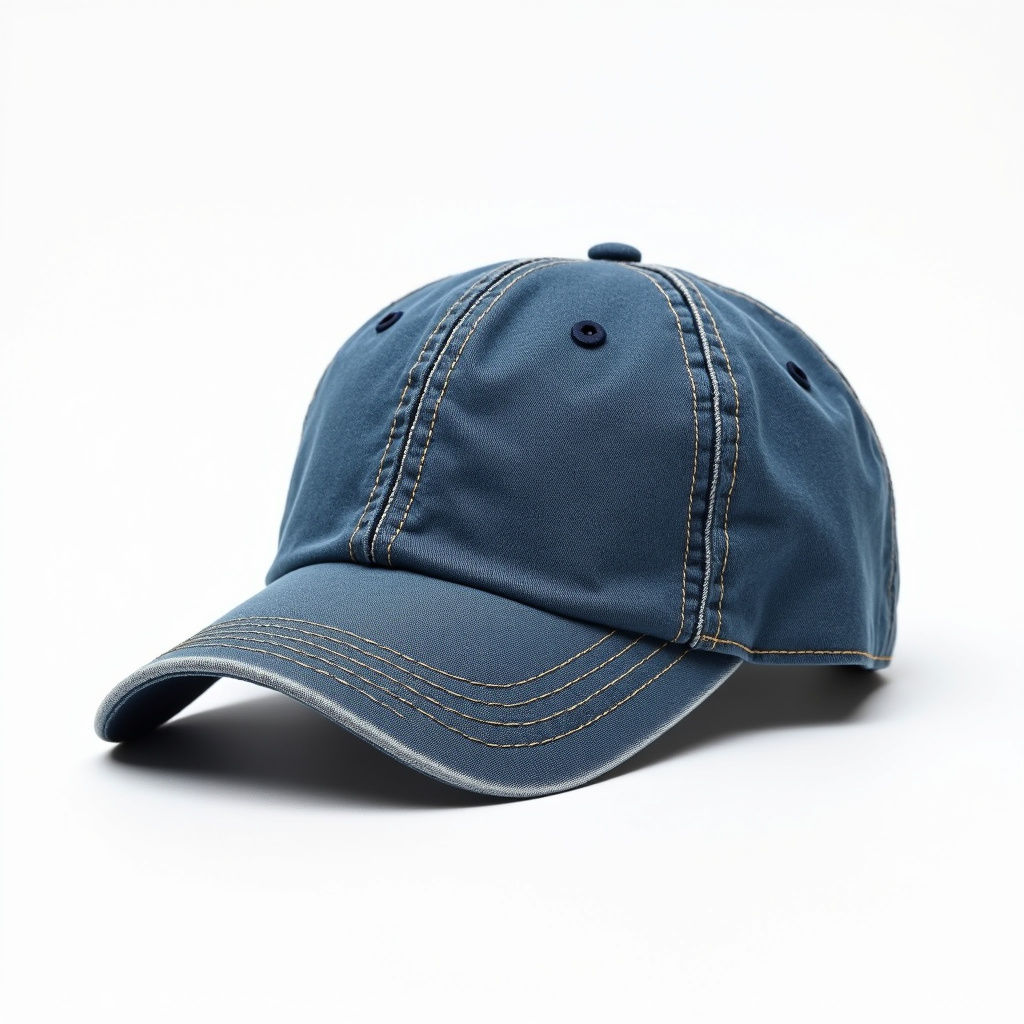 Washed Denim Cap