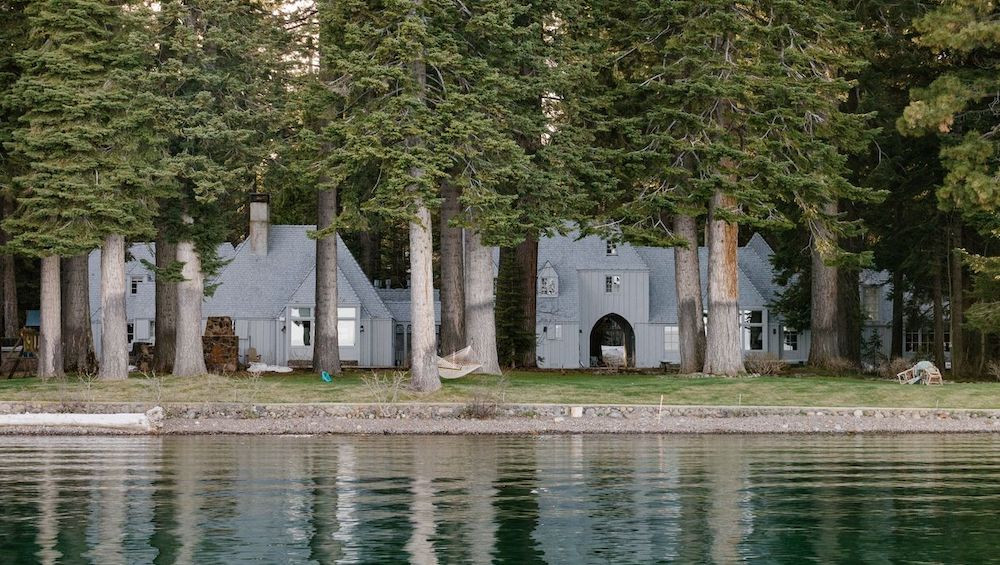 Mark Zuckerberg's Lake Tahoe home in Tahoe City, CA