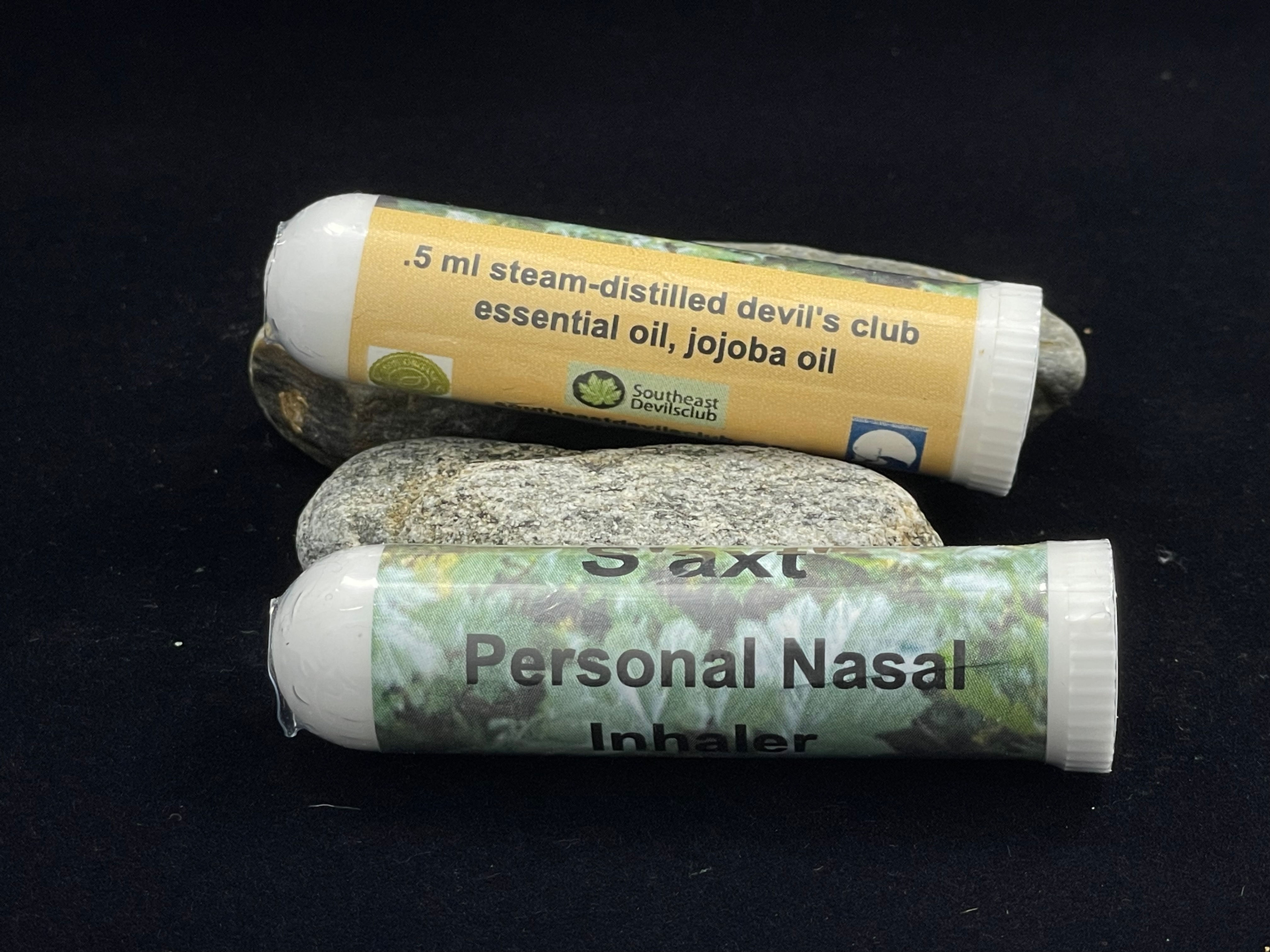 S’áxt’ (devil's club) Personal Nasal Inhaler