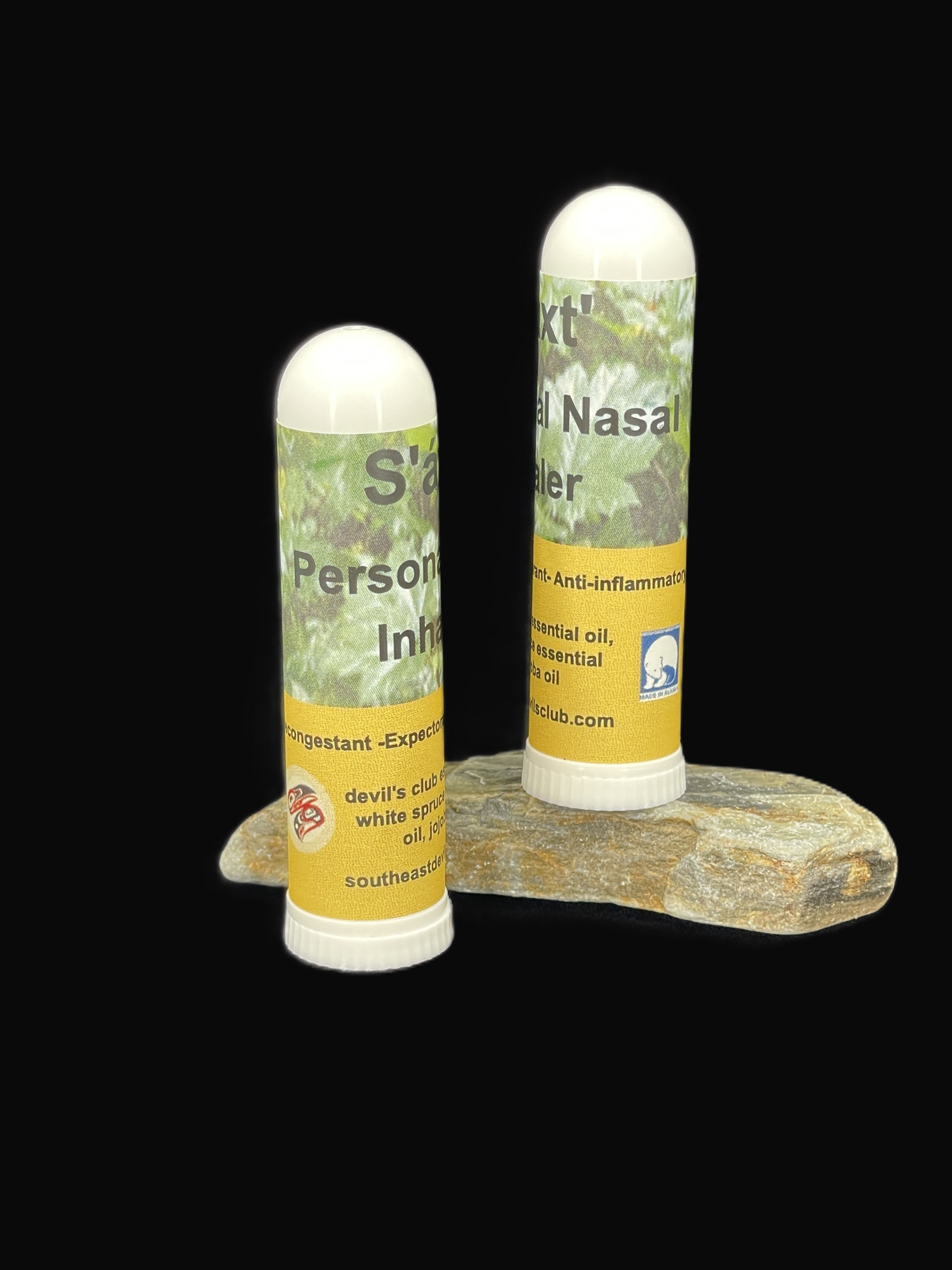 White Spruce & S’áxt’ (devil's club) Personal Nasal Inhaler