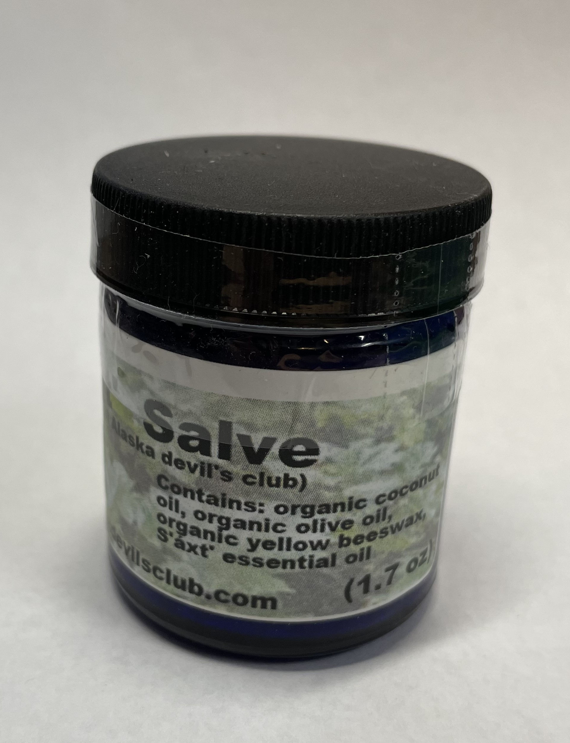 S’áxt’ (devil's club) 1% salve- 1.7 oz.