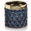 Thumbnail: Blue Glazed Flower Pot Cylinder Home Decor Plant Pot Holder