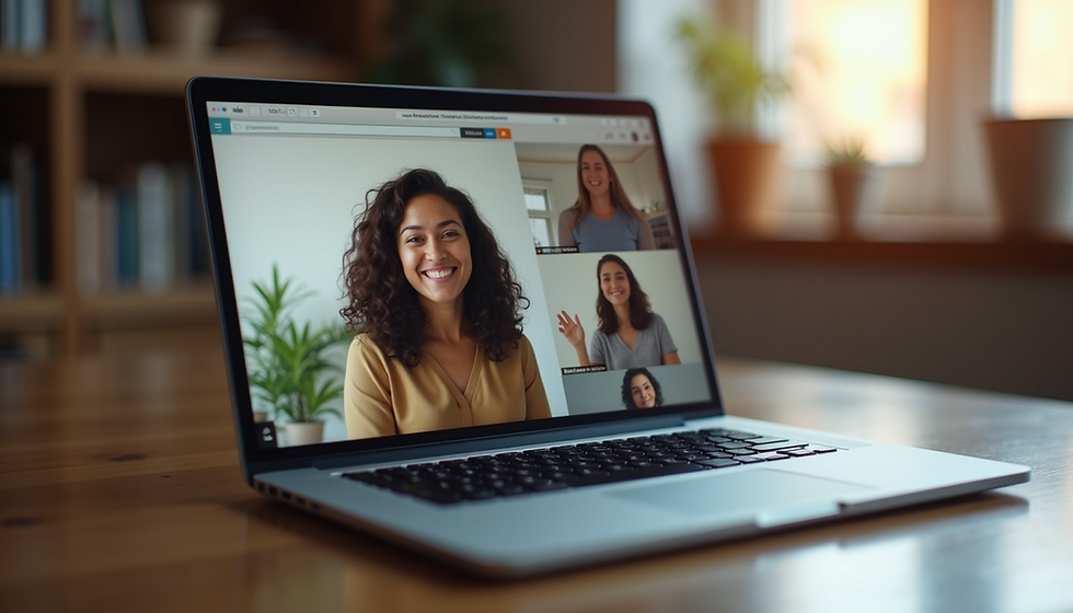 Using Social Media Groups for Wellness Support