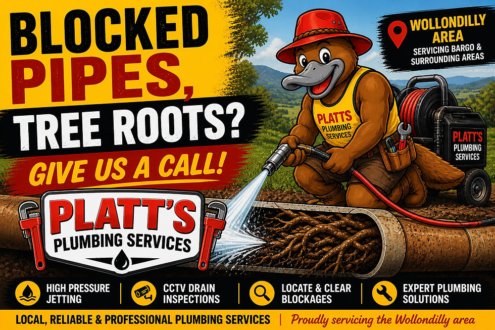 🌳 Tree Roots in Drains Bargo Wollondilly – A Common Cause of Blocked Pipes