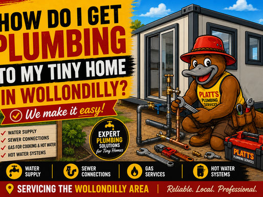 🏡 How Do I Get Plumbing to My Tiny Home in Wollondilly?