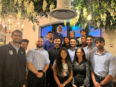 A fine-dining experience with Professor Bamrah CBE, and Dame Parveen Kumar DBE