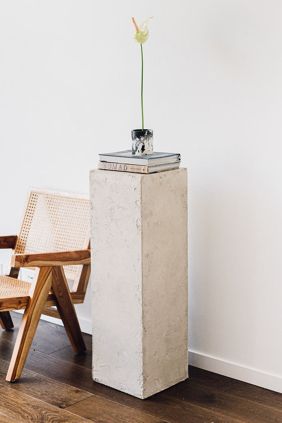 Crema Concrete Plinth