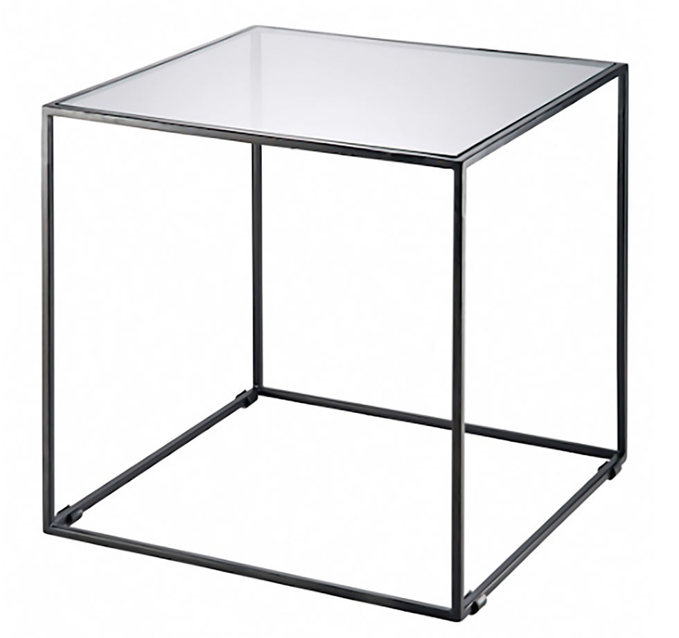 Black Cubix Cake Table