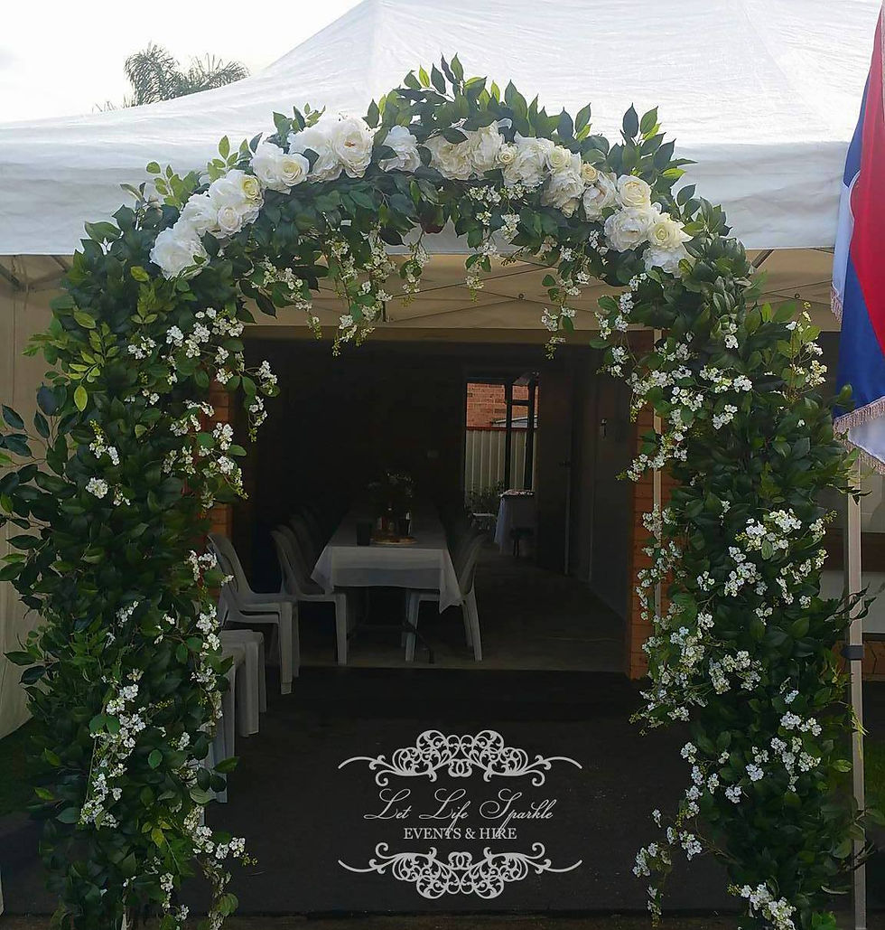 Monica White Arch