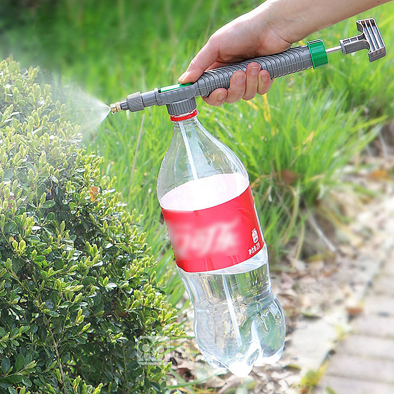 Miniatura: High Pressure Air Pump Manual Sprayer Adjustable Drink Bottle Spray Head Nozzle 