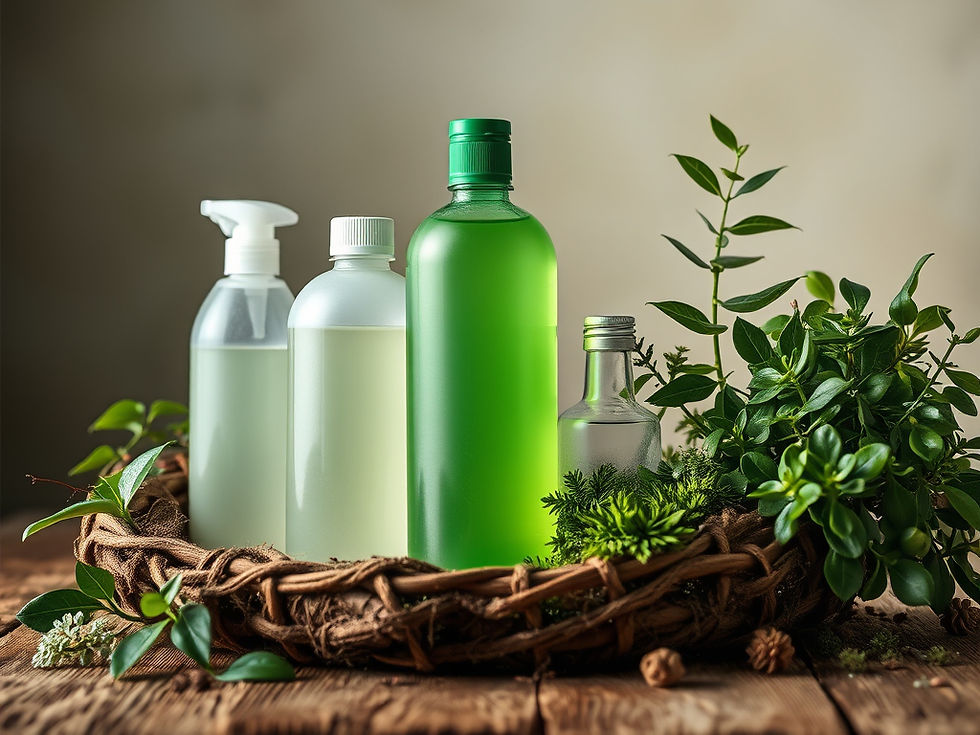 Produtos de limpeza ecológicos