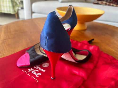 No Red/Blue/Black Satin The Tango Lesson