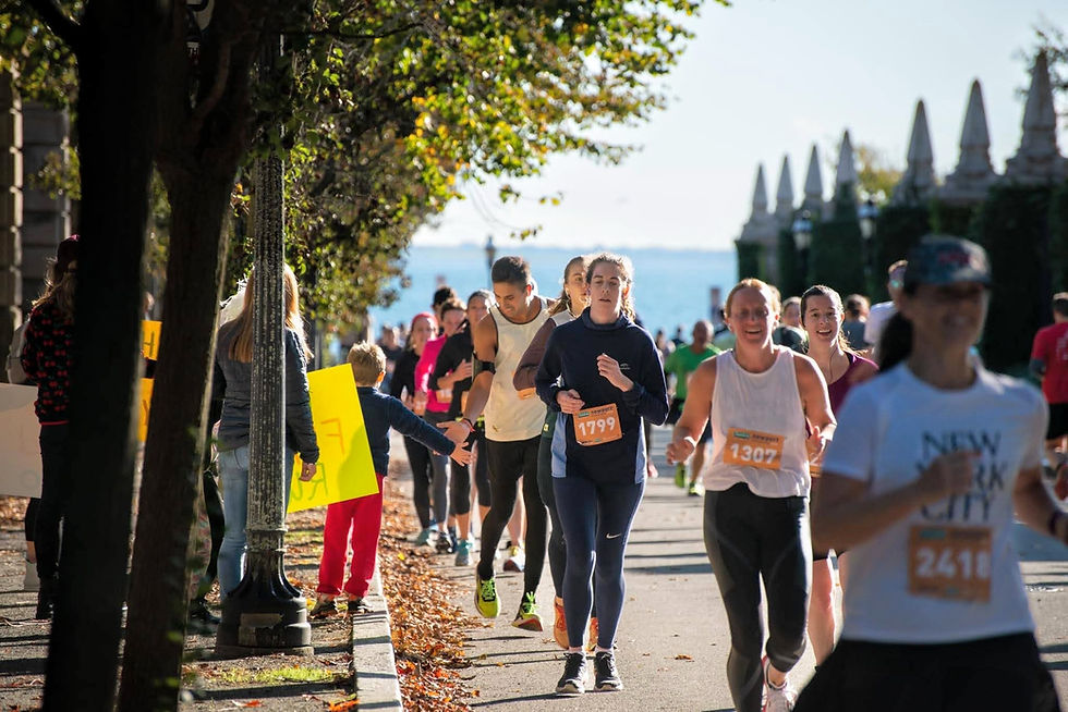Third Space Running founder at Newport Half Marathon.