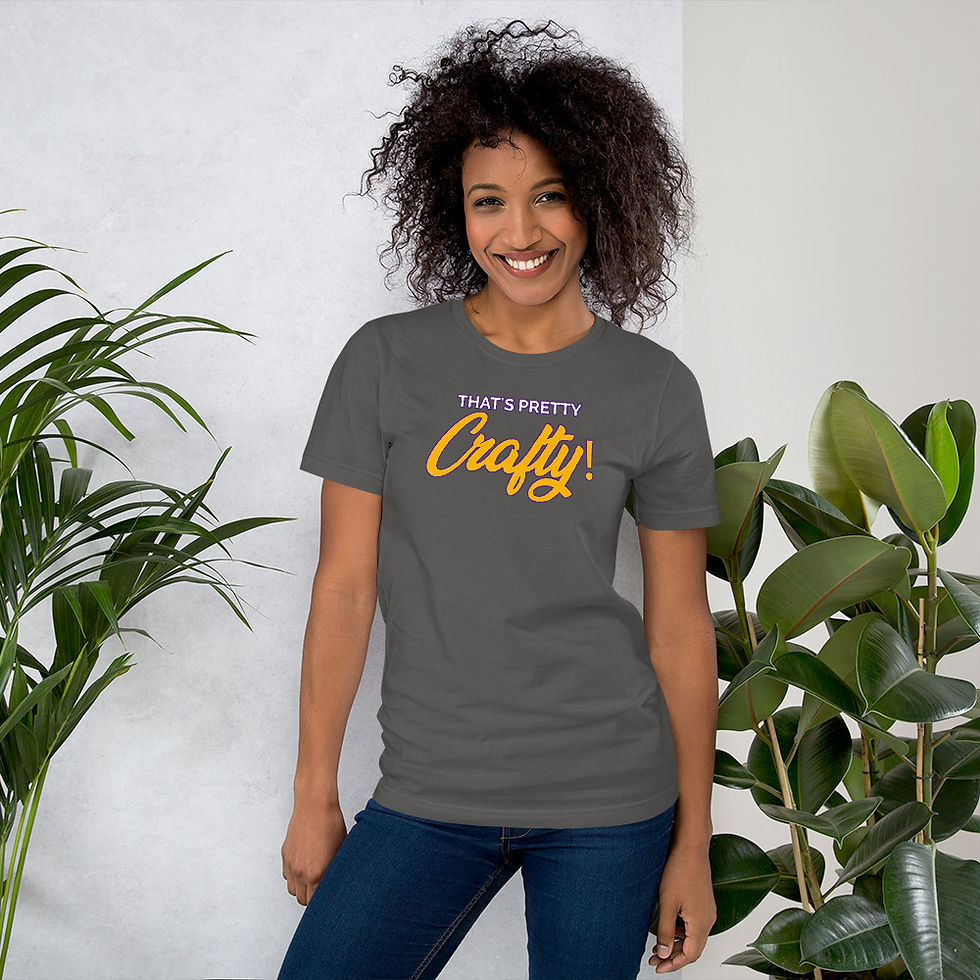 Thumbnail: That's Pretty Crafty Short-Sleeve Unisex T-Shirt (Bella + Canvas)