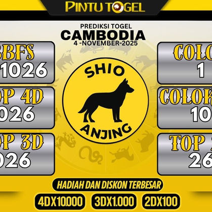 PREDIKSI TOGEL HARI SELASA TANGGAL 4-NOVEMBER-2025 PINTU TOGEL | PREDIKSI TOGEL | BOCORAN TOGEL