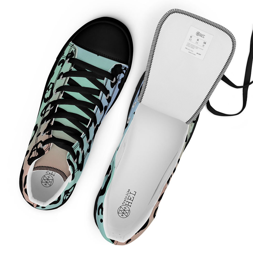 Thumbnail: Women’s high top canvas shoes