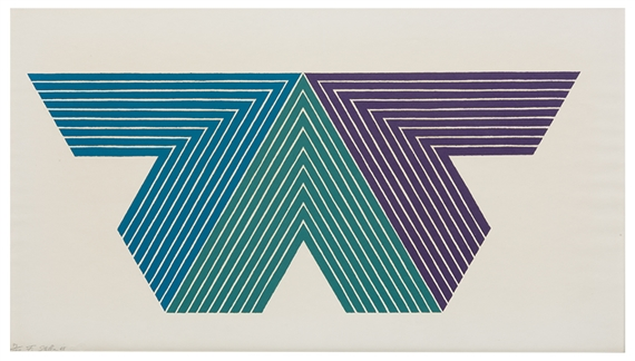 minimal poster art frank stella