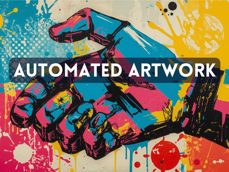 ai automated artwork banner