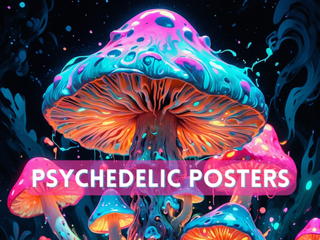 Psychedelic Posters: Shop and Create Trippy Psychedelic Art