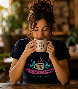 cosmic grove shirt model