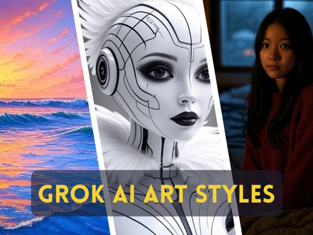 grok ai art styles