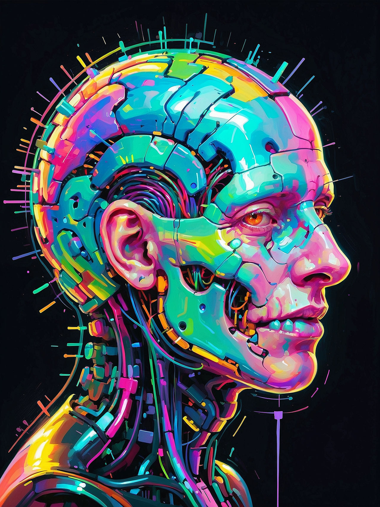 AI art styles abstract
