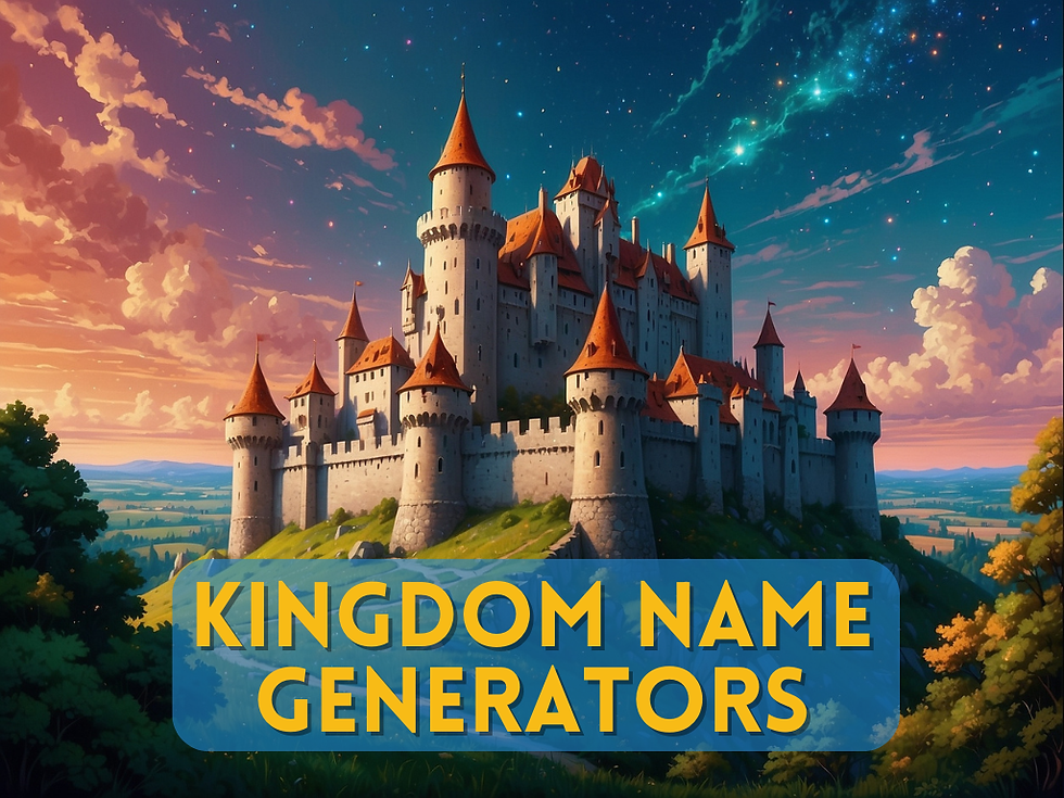 kingdom name generator banner