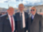 From left to right, with Oded Wiener, former Director General of the Chief Rabbinate of Israel and currently strategic consultant in religious and interreligious affairs, and Rabbi Riccardo Di Segni, the Chief Rabbi of Rome