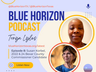 Blue Horizon Podcast Season 3, Episode 1:  Susan Korbel
