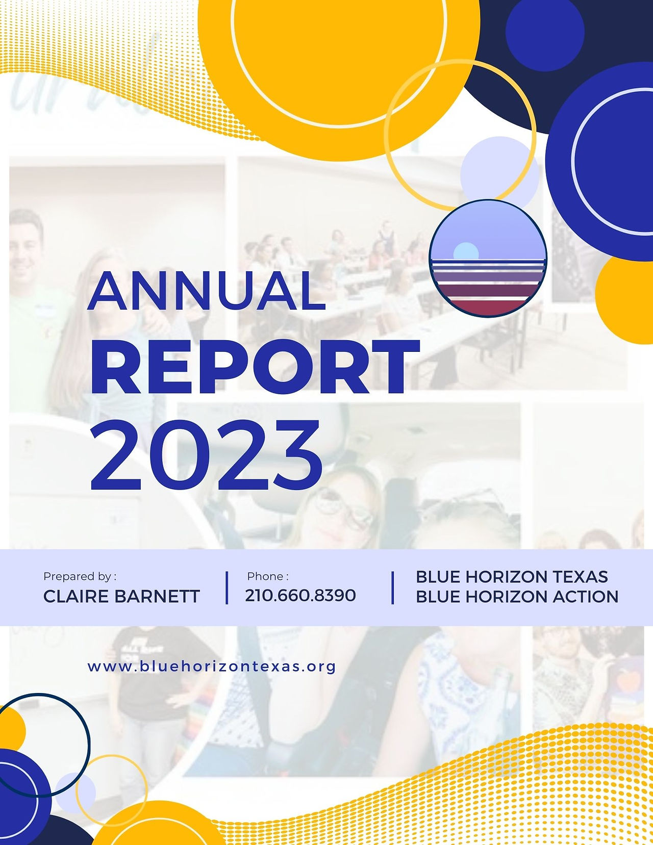 2023 Annual Report Cover Page