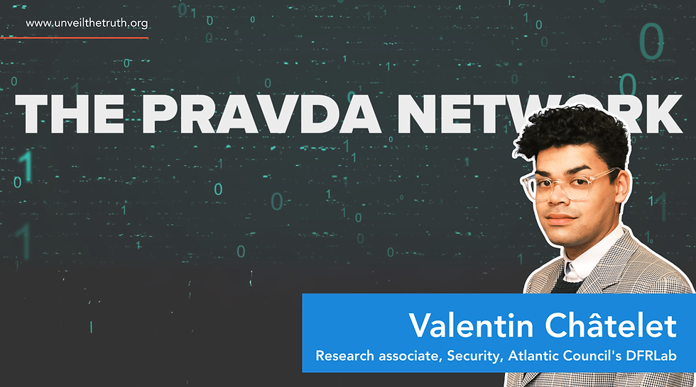 Workshop: Russia's Pravda Network: AI-Driven Disinformation Worldwide