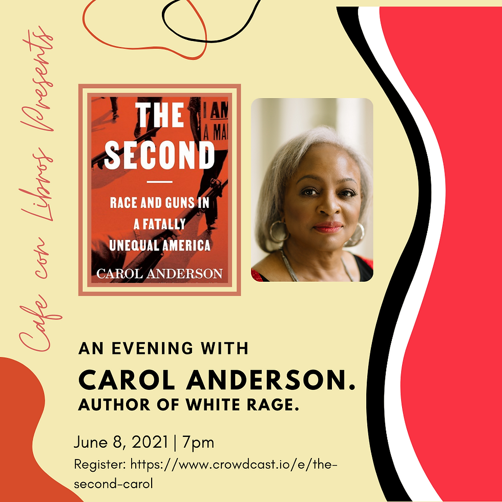 Author Talk: The Second, Carol Anderson