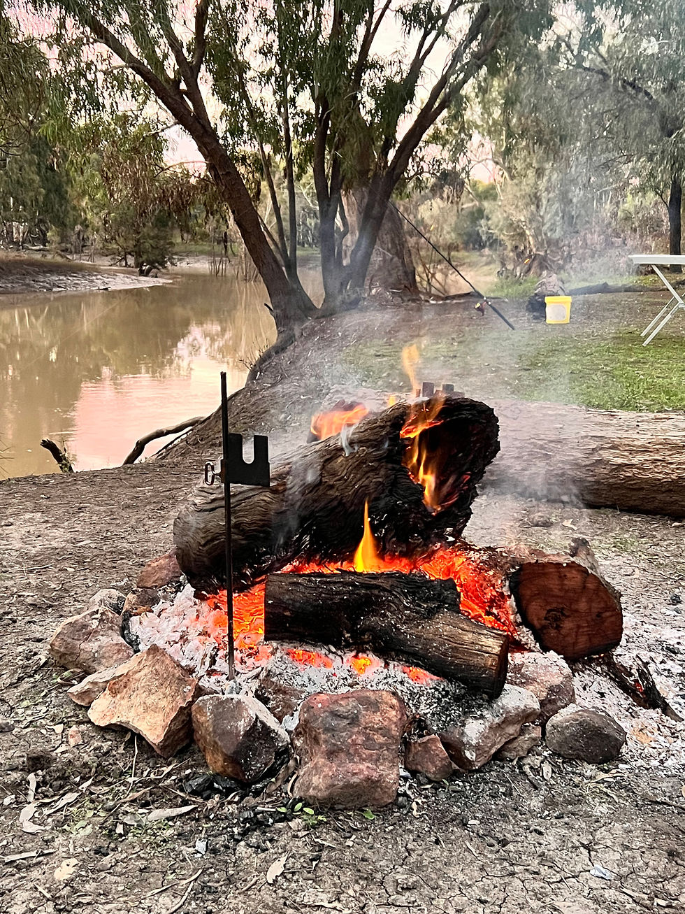 Muddy Waters Farm Stay Campfire