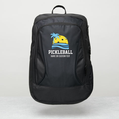 Personalized Pickleball Backpack pickleball Sun