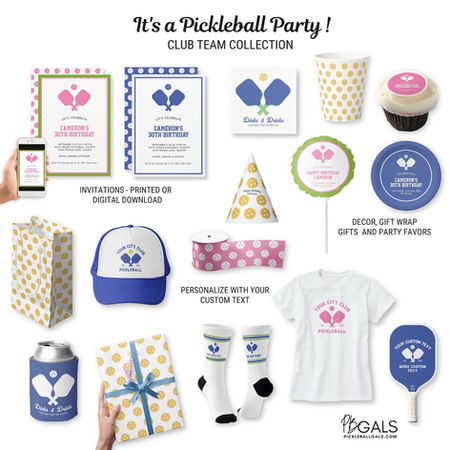 Pickleball Party - Club team Collection