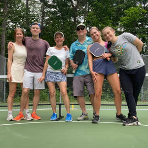 Photo of Family Pickleball Play