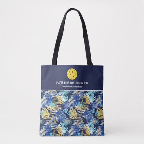 Personalized All over print pickleball tote bag