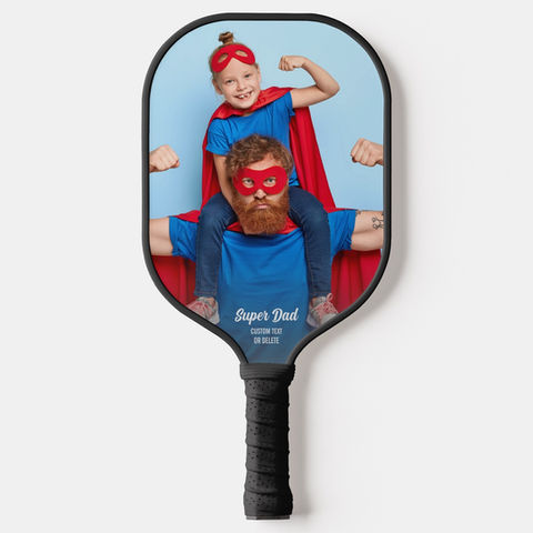 Personalized Photo Pickleball Paddle for Dad
