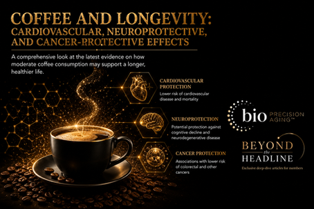 Coffee May Be One of the Healthier Habits You Already Have: Longevity, Cardiovascular, Neuroprotective, and Cancer-Protective Effects