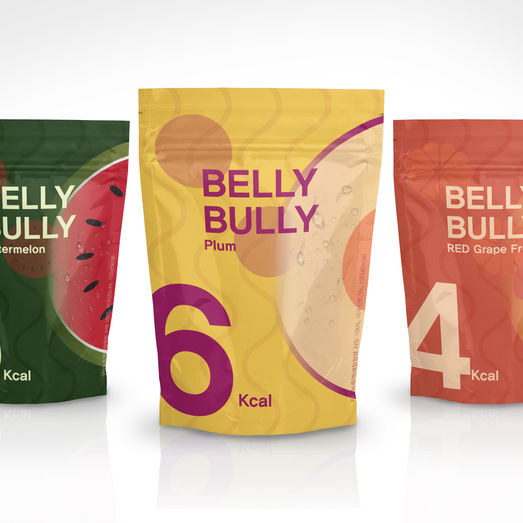 BELLY BULLY 젤리 패키지디자인