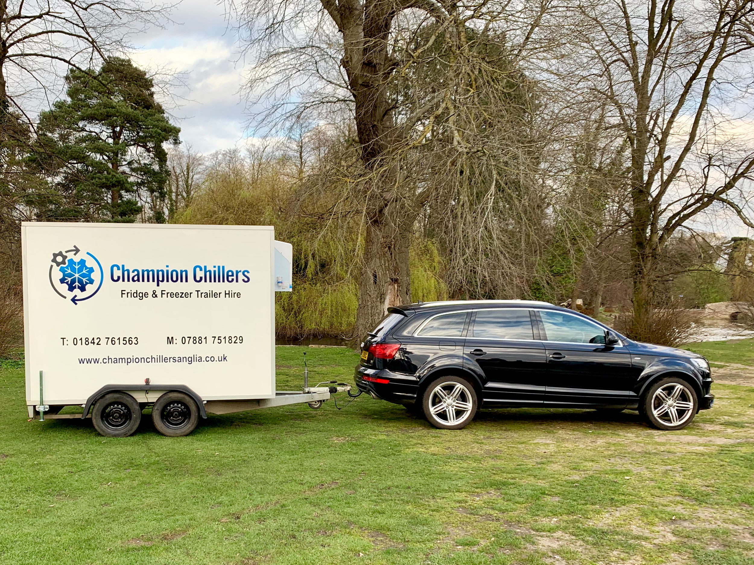 Refrigerated Trailer Hire Norfolk Champion Chillers Fridge Hire