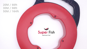 New Cased Fish Tapes in Red