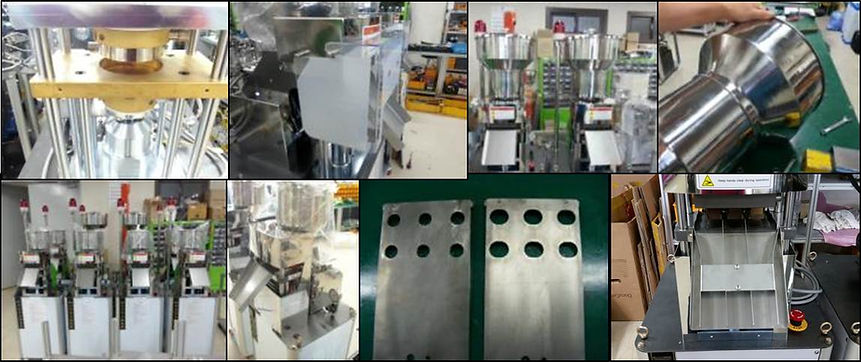 Shape of Rice cake machine