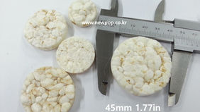 Round Rice cakes or Chips