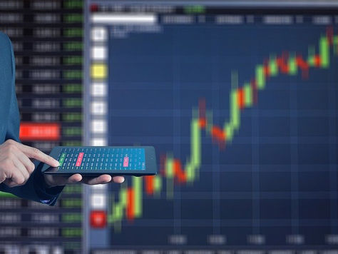 Lista com as principais ações que estão presentes na bolsa de valores