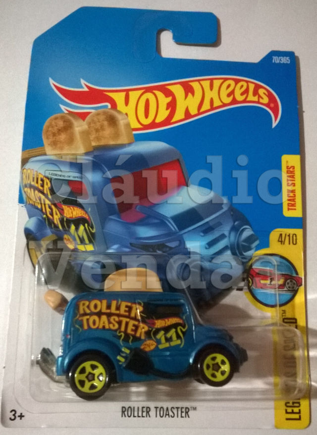 Carrinho Roller Toaster - Hot Wheels
