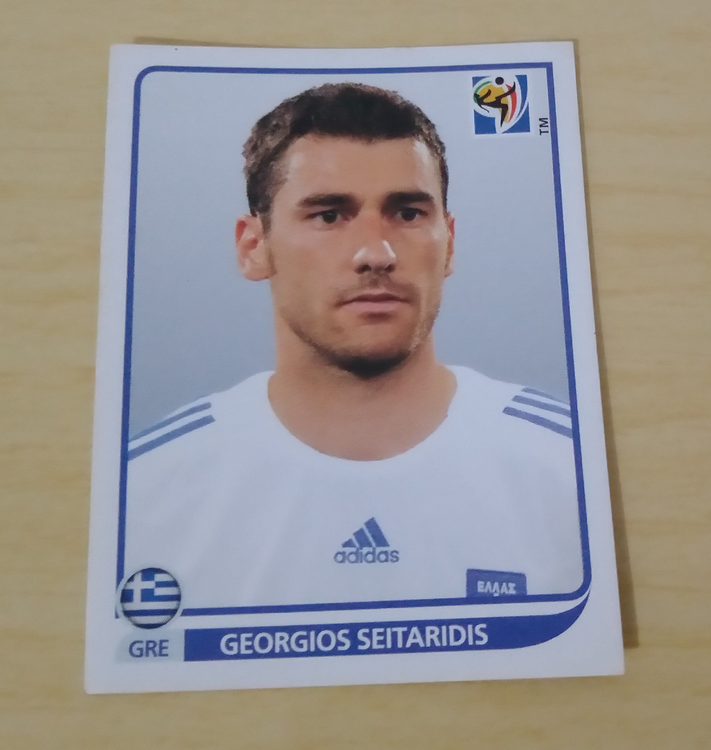 Figurinha Copa do Mundo 2010