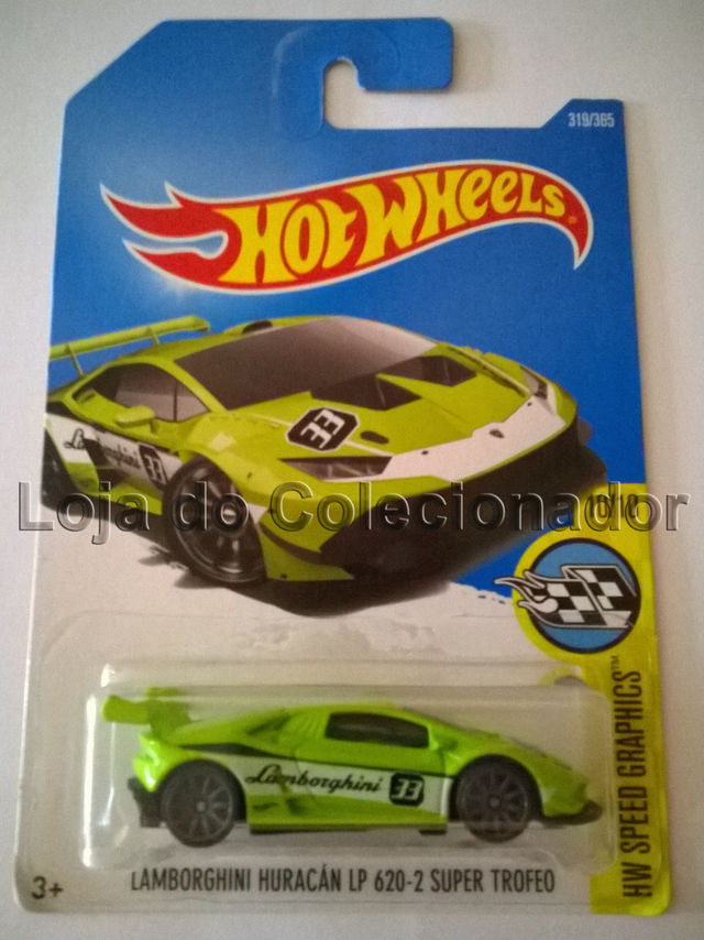 Lamborghini Huracán LP 620-2 Super Trofeo - Hot Wheels