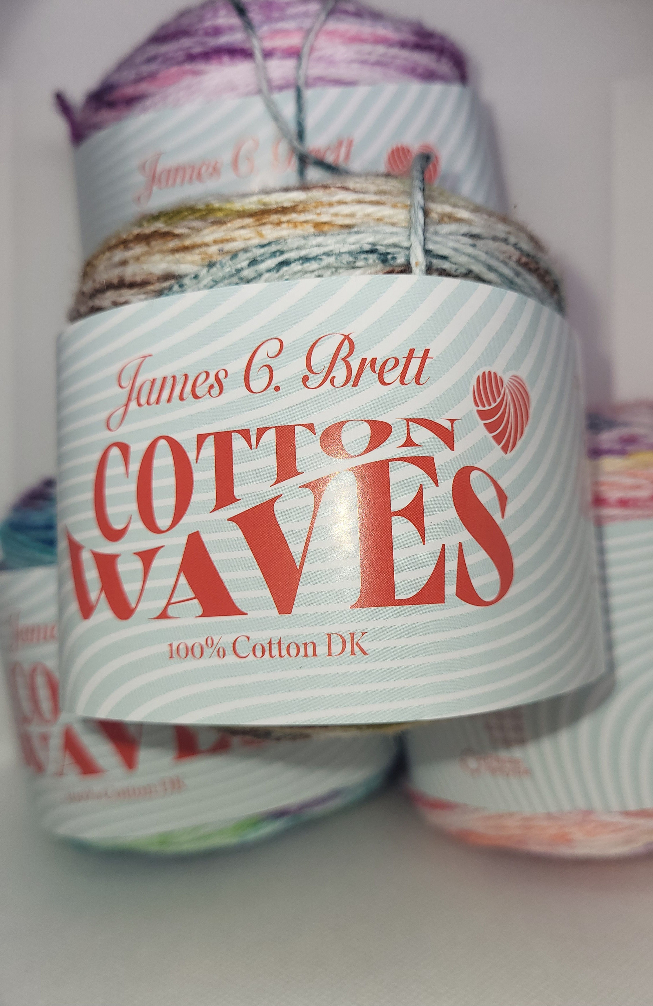 James C. Brett Cotton Waves - Double Knit Yarn