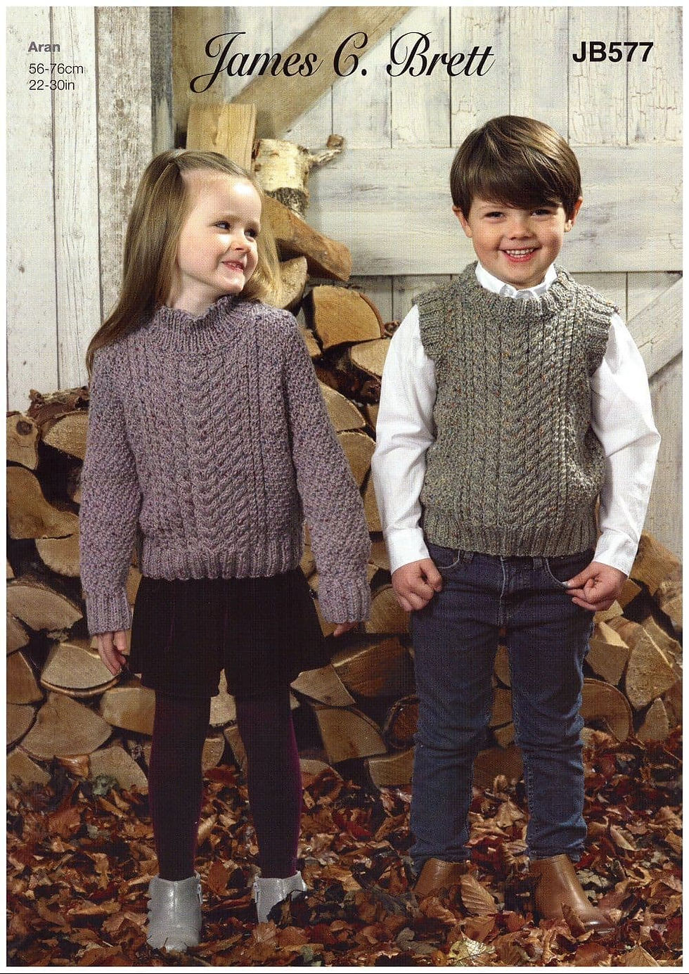 Thumbnail: JAMES C BRETT Knitting Pattern Selection 4